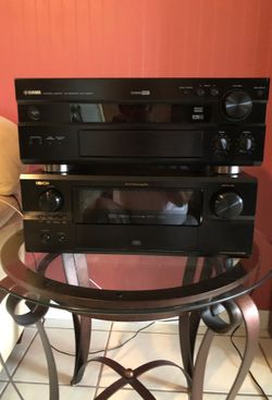 2 Receiver. DENON AVR-3805 and YAMAHA RX-2200.