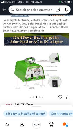 Power generator for lights