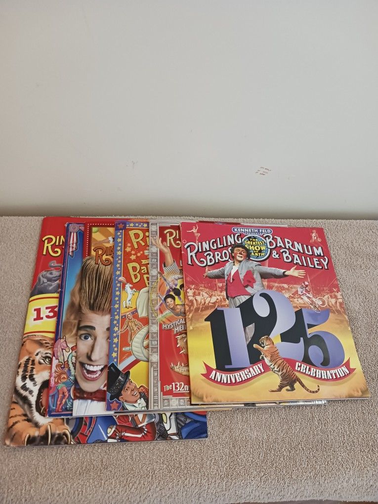 Ringling Bros And Barnum & Bailey Programs
