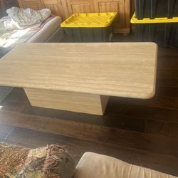 MARBLE COFFEE TABLE 30”X60”