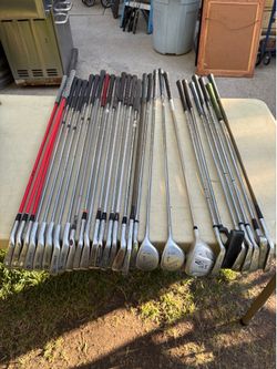 Assorted Golf Club Set - Wilson, Knight, Spalding, and More