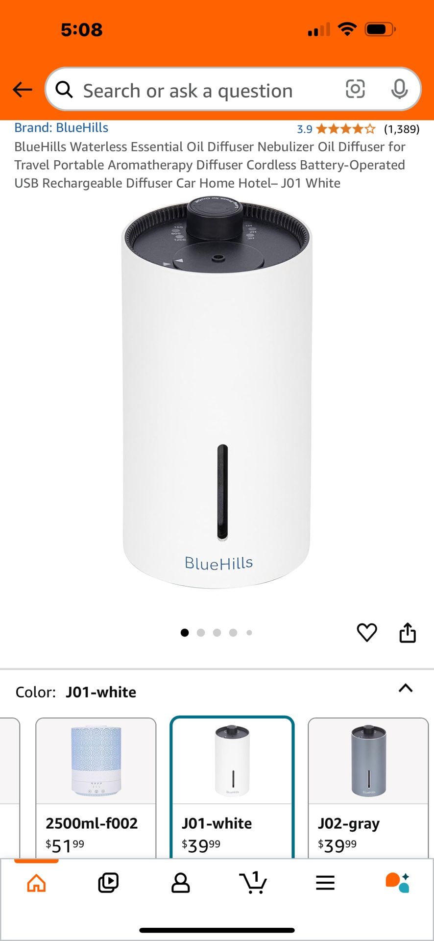 New Essential Oil Diffuser