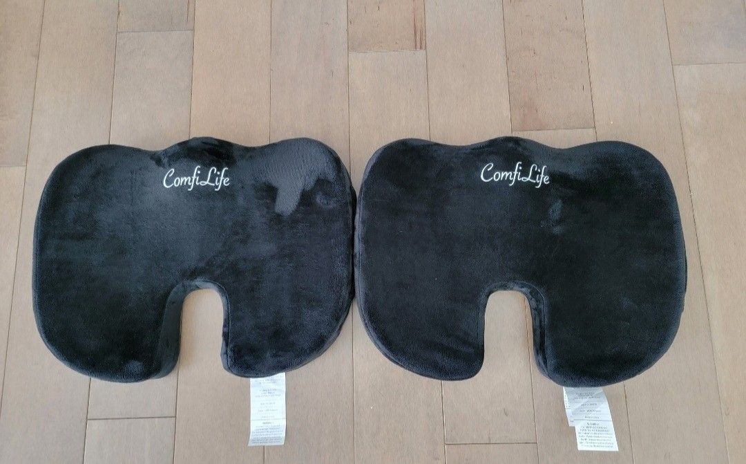 Ergonomic Gel Seat Cushion – Office, Car, Travel – $20 - 2 available