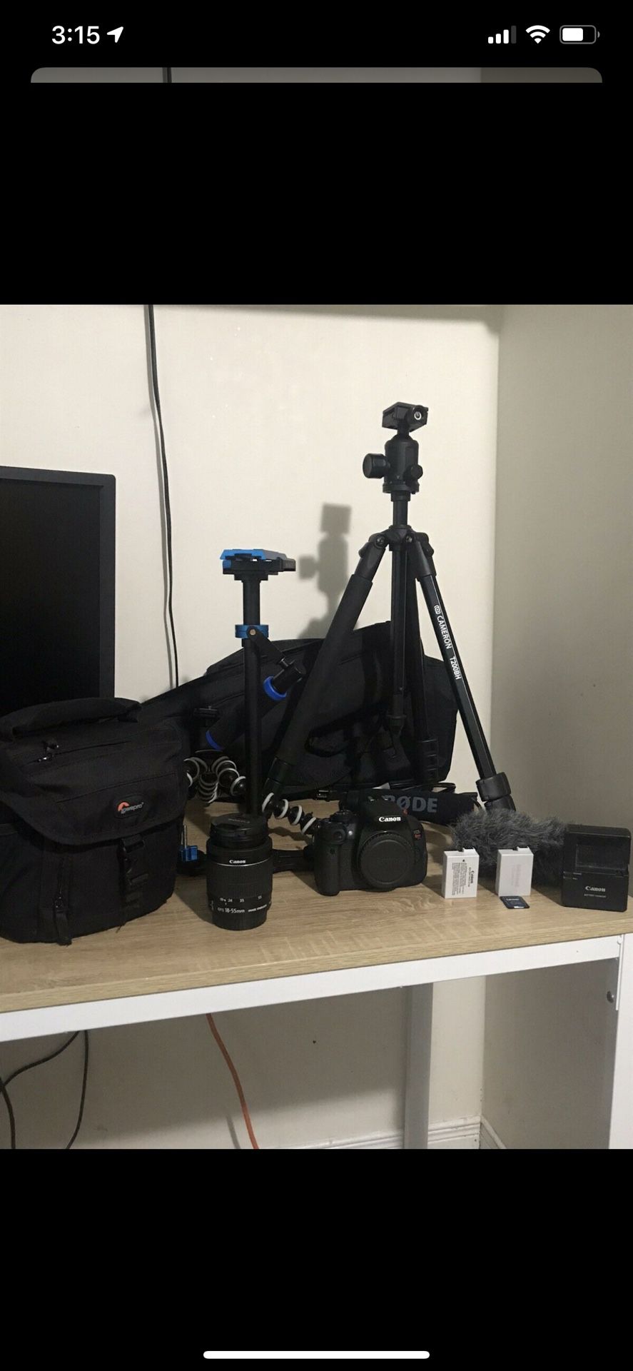 Canon Eos T5i with A ton of Accessories