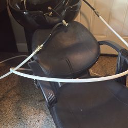 Hairdresser Station Shampoobowel Chair With All Plumbing New