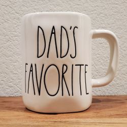rae dunn mug dad's favorite