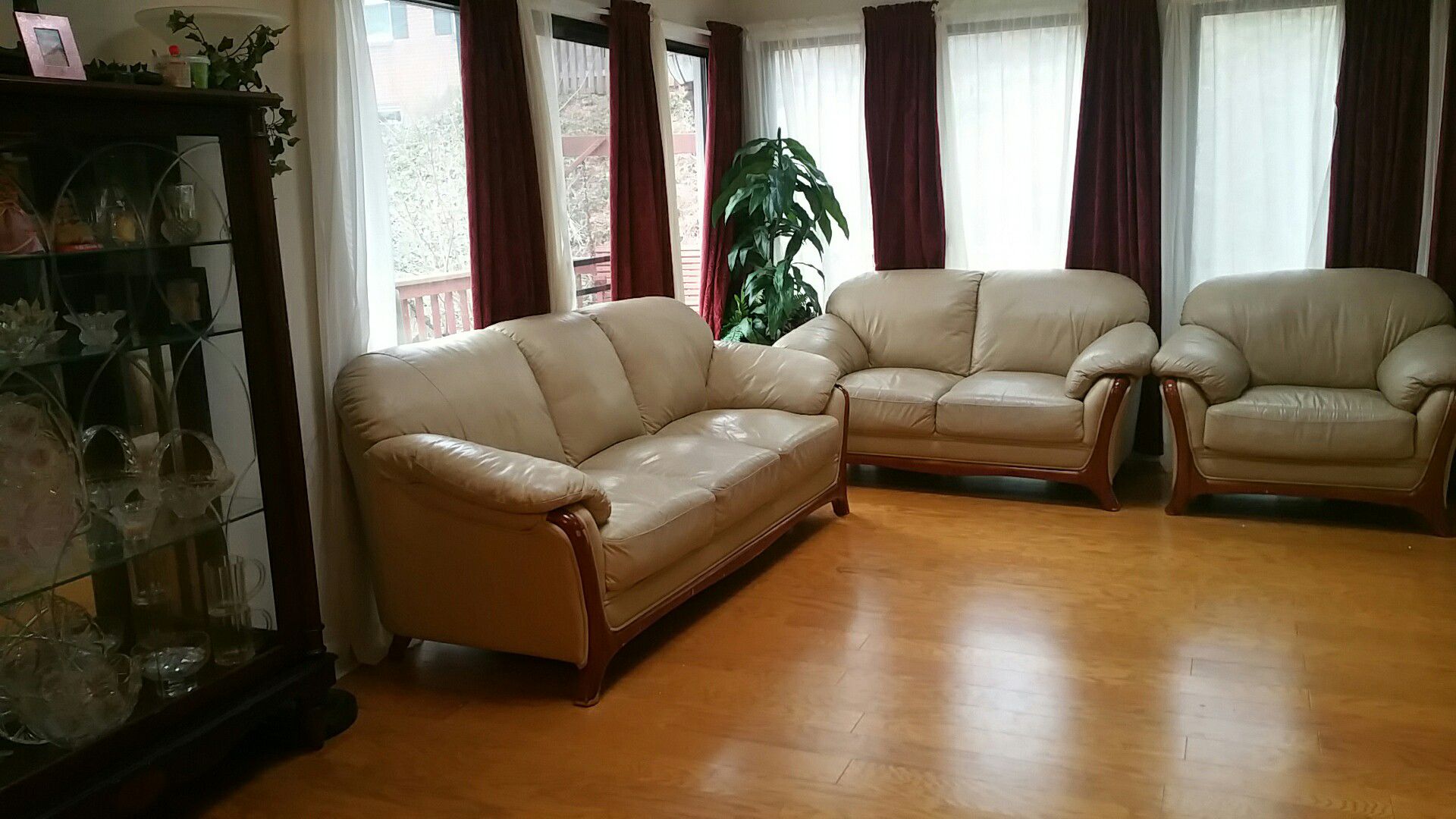 Sofa and dining table set