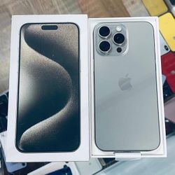 iPhone 15 Pro max Titanium 