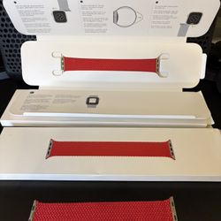 Apple Watch Braided Solo Loop Red 2