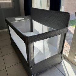 Baby Delight Lunaire Full Size Crib | Breathable Mesh Baby Crib