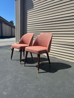 Pair Mid Century Modern Style Chairs.