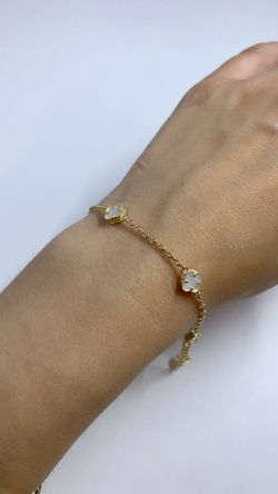 14k Clover Bracelet