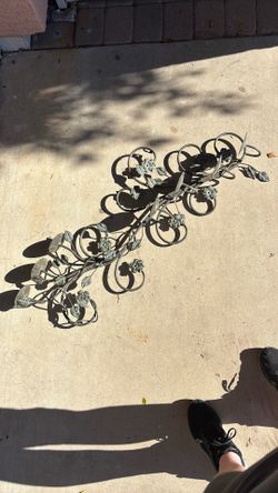 Metal wall candle Holder