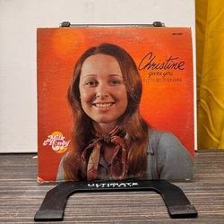 Christine Little Bit Of Sunshine Orange Vinyl 12 Inch LP Used
