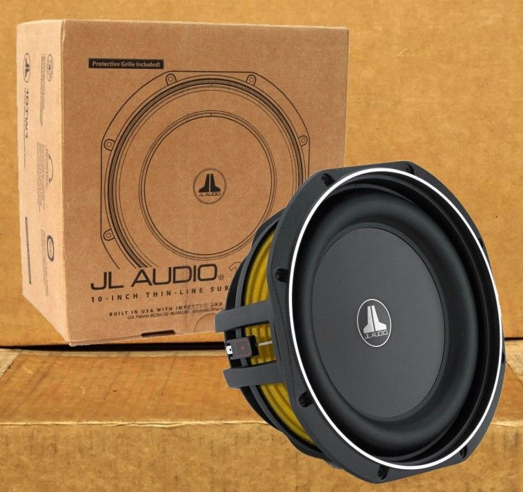 JL Audio TW1-Series 600 Watts 10" Slim Thin Shallow Truck Subwoofer System 10TW1 🚨 Payment Options Available 🚨 No Credit Needed 🚨