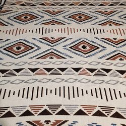 Aztec Sofa Blanket Double Sided