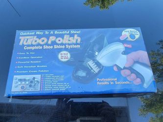NEW Turbo Polish Complete Shoe Shine System