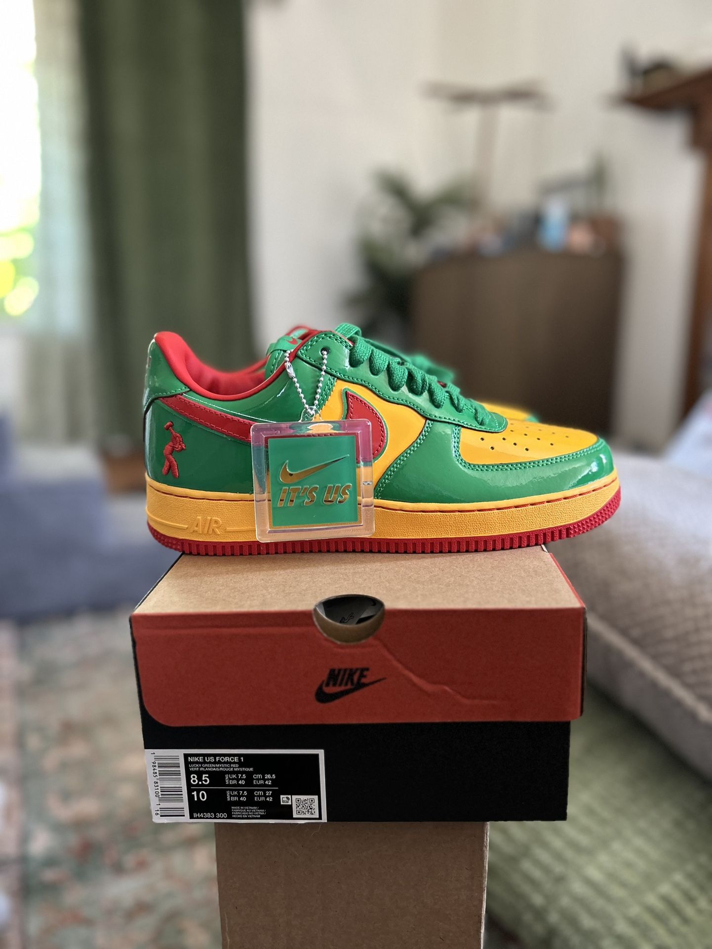 DS SIZE 8.5 Concrete Boys Nike Air Force 1