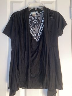 Vintage suzie black cardigan