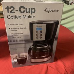 New 12 - Cup Coffee Maker 
