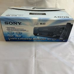 Sony SLV-N51 4-Head Hi-Fi Stereo VCR (BRAND NEW!!!)