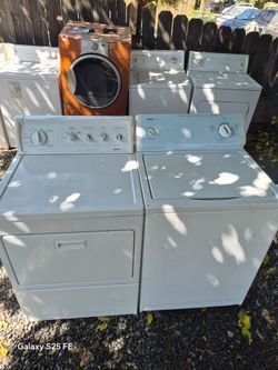 kenmore washer n electric dryer for sale 350 30 day waranty delivery available