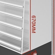 combination cashier counter one flat F