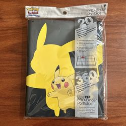 Ultra Pro Pokemon Pikachu Binder