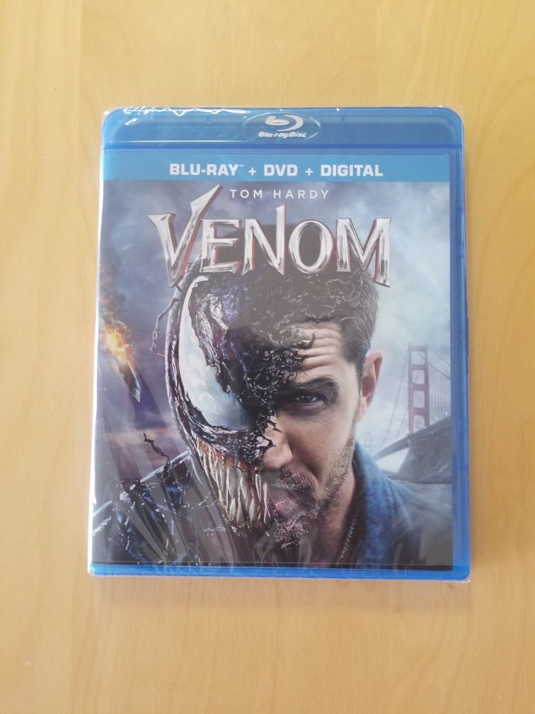 Venom BluRay, DVD, Digital