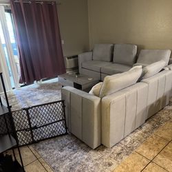 Sofa Set And Coffee Table