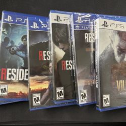 Resident Evil Bundle Collection w/ 6 Games - New | Factory Sealed