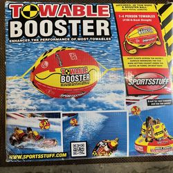 Towable Booster for boat / tube