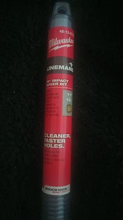 Milwaukee 18" Auger Bit