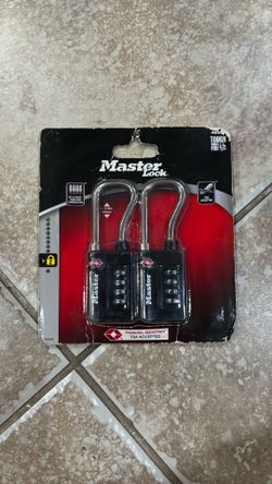 Master locks with combinations