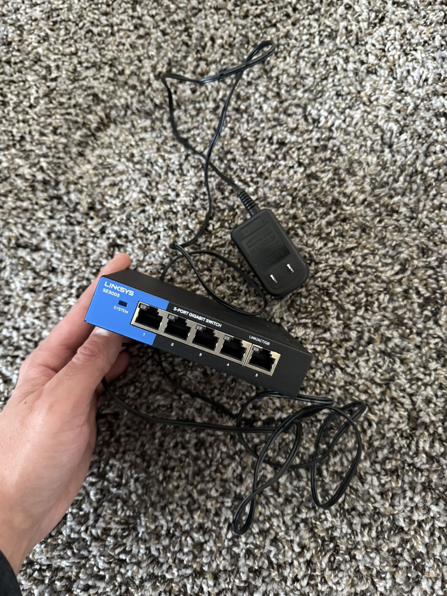 Linksys Ethernet 5port Gigabit Switch