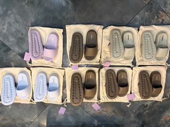 MellowSoft Cloud Slides for Women & Men, Thick Shock-Absorbing Sole