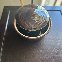 Vintage Stoneware Crock Bowl 