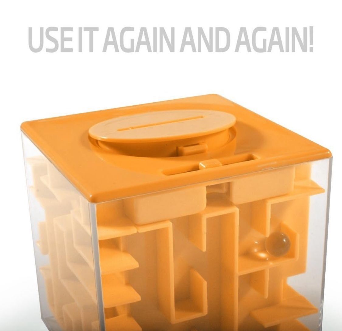 New Trekbest Money Maze Puzzle Box