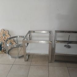 Living Room Coffee Table Set /glass Table