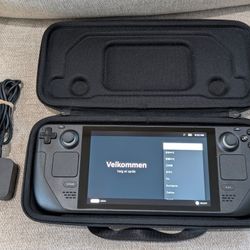 Valve Steam Deck 256 GB Portable Gaming Handheld Console With Accessories 