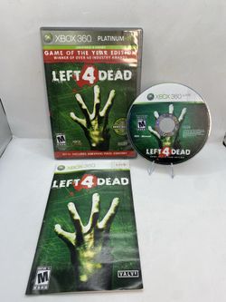 Left 4 Dead [Game of the Year Edition] (Xbox 360, 2009) CIB Tested Working
