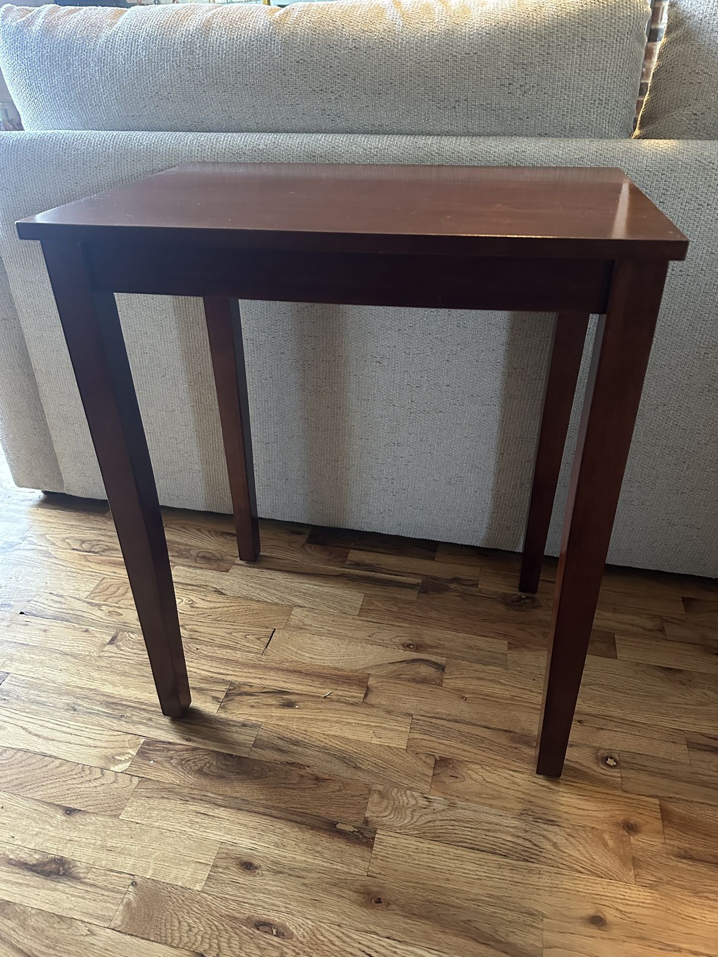 Wood Side Table