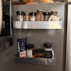 Magnetic Fridge Spice Rack (2 Shelves)