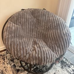Papasan Chair With Cushion 