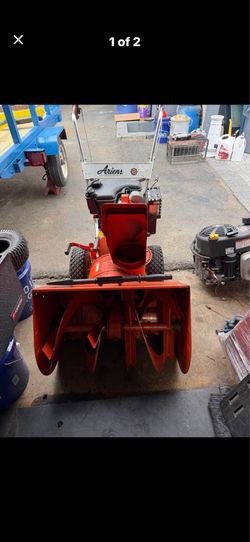 Two Ariens Snowblowers