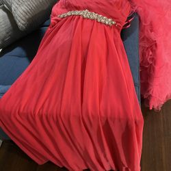 Dark Pink Party Dress