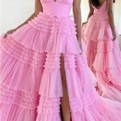 Pink Prom Dress 