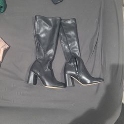 Franco Sarto High Boots 4 Inch Heels