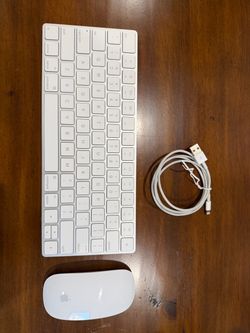 Apple Magic Keyboard and Magic Mouse Set