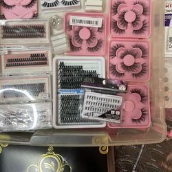 Eye lashes, Extension , Strips, Lash&Brow lift Eye Make Up, 